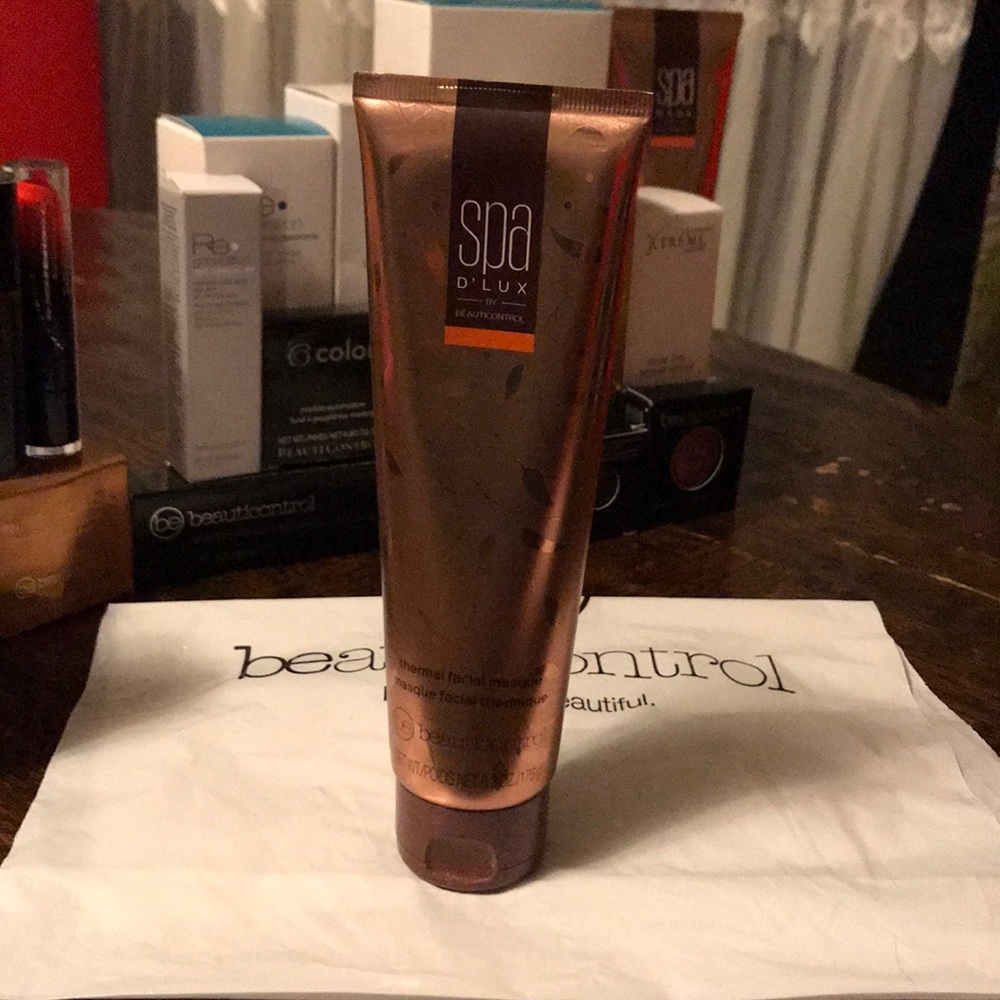 Thermal facial masque